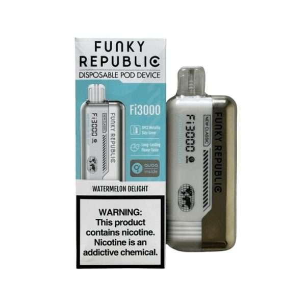 Funky Republic Fi3000 3000 Puffs Desechable Watermelon Delight