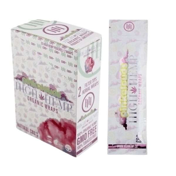 High Hemp Organic Blunt Wraps Pink Clouds