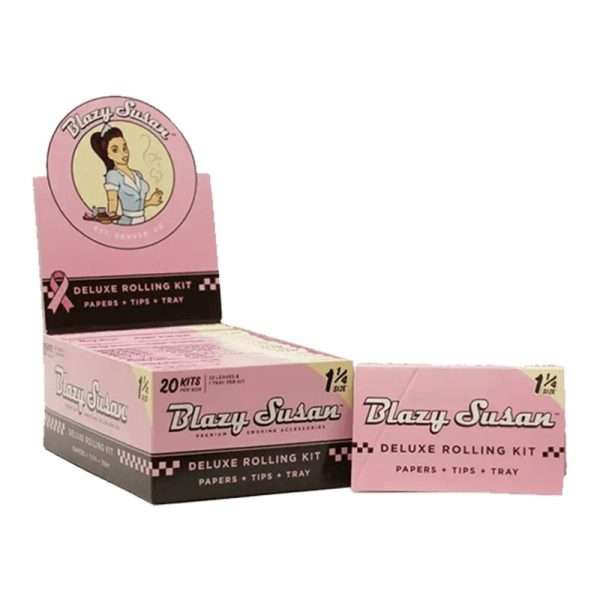 Blazy Susan Deluxe Rolling 1 1%4 pink
