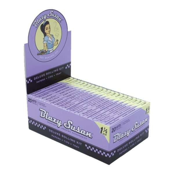 Blazy Susan Deluxe Rolling 1 1%4 purple