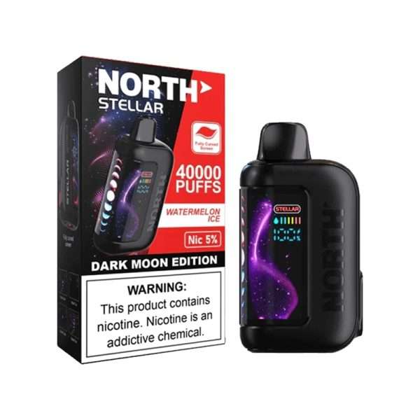 North Stellar Dark Moon Edition 40K Puffs desechable Watermelon ICE